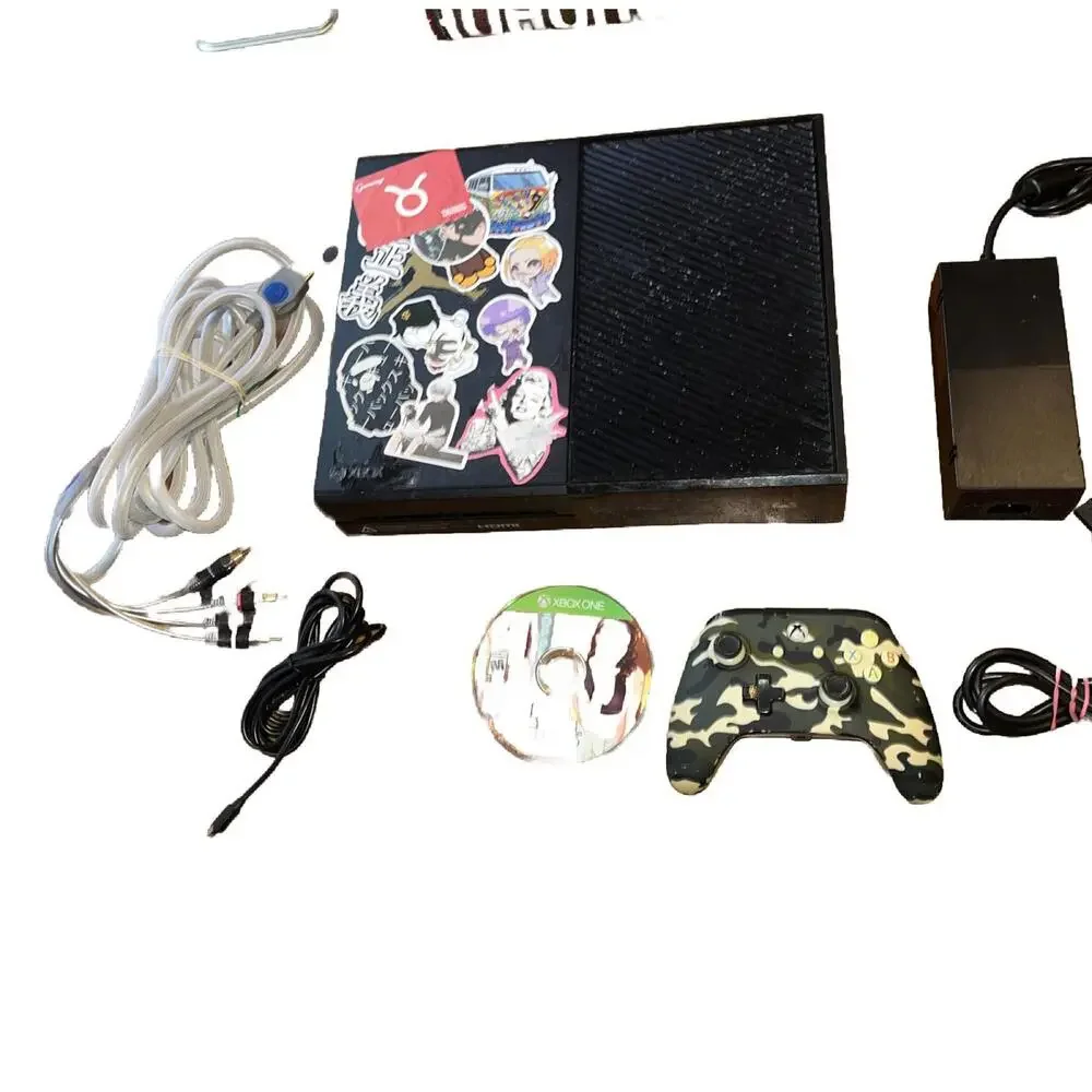 Microsoft Xbox One 500GB Console Black 1540 Bundle Game Controller Tested
